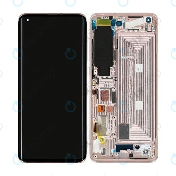 Xiaomi Mi 10 Pro - Ecran LCD + Sticlă Tactilă + Ramă (Alpine White) - 56000500J100 Genuine Service Pack
