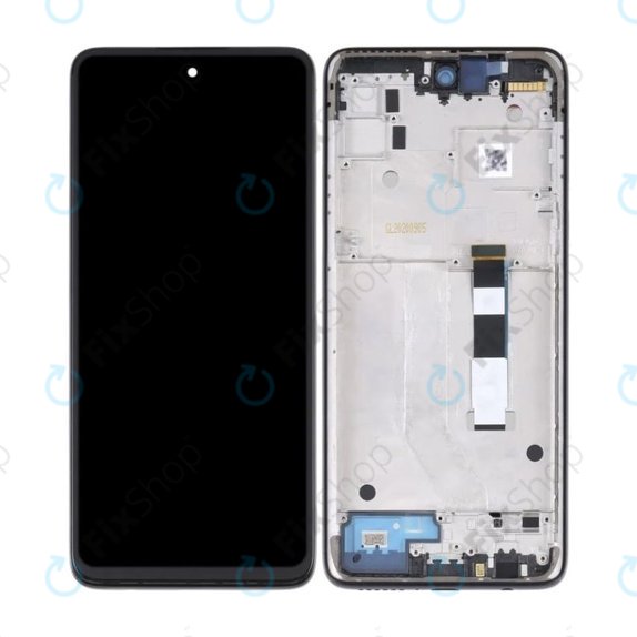 Motorola Moto G 5G XT2113 - Ecran LCD + Sticlă Tactilă + Ramă (Volcanic Gray) TFT