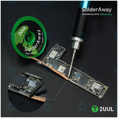 Tresă absorbantă cositor, Solder Vampire, 2UUL DW11, 10 role/cutie