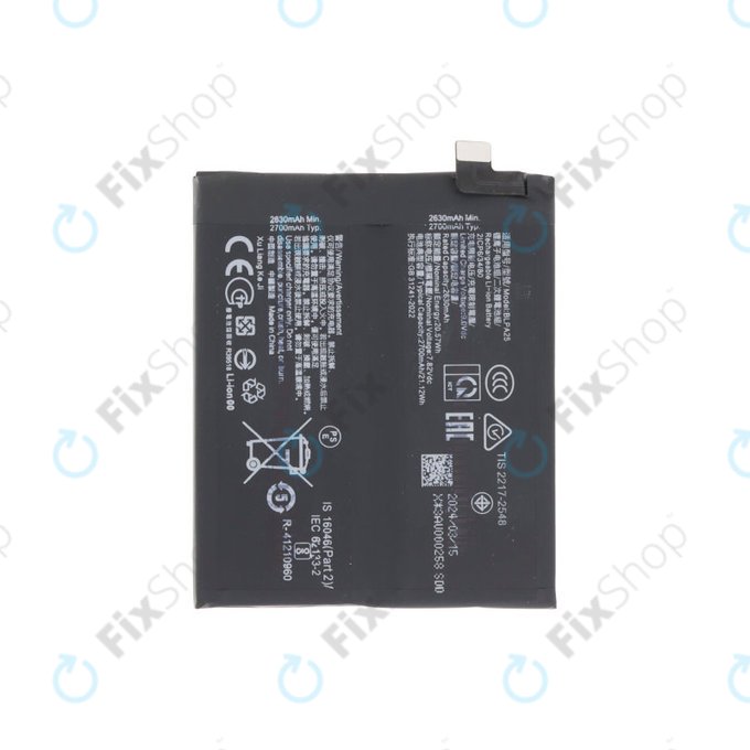 OnePlus 12 PJD110 - Baterie BLPA25 5400mAh