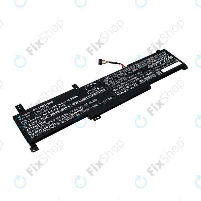 Baterie pentru Lenovo IdeaPad 3-series, 3950mAh, Li-Pol, 11.4V, L20M3PF0, HQ