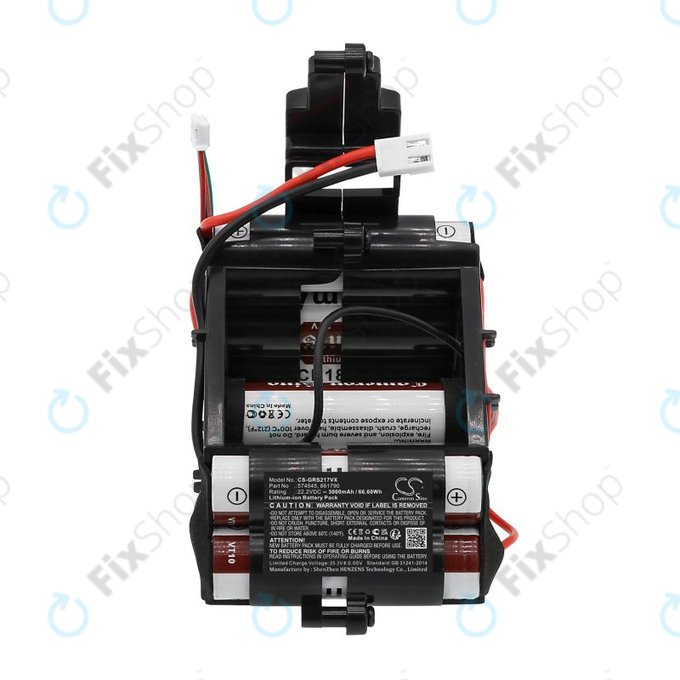 Baterie pentru Gorenje 568211, SVC216F, 3000mAh, Li-Ion, 22.2V, 574545, HQ