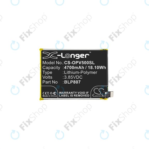 Realme 7, V5 - Baterie BLP807 4700mAh HQ