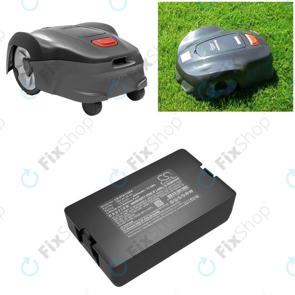Baterie pentru Flymo Easilife 200, Gardena Automower 310, Husqvarna Automower 315X, 4000mAh, Li-Ion, 18.0V, 584 84 28-02, HQ