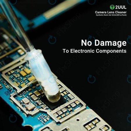 2UUL CL21 - Bețișoare pentru curățarea obiectivului camerei (48 bucăți)