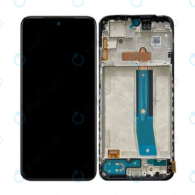 Xiaomi Redmi Note 12S - Ecran LCD + Sticlă Tactilă + Ramă (Onyx Black) OLED