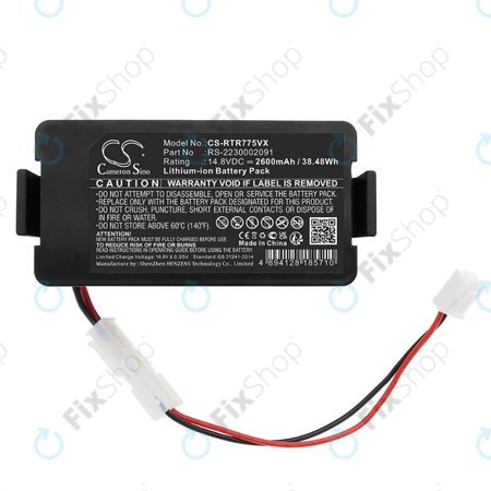 Rowenta RR7774, RR7755, Tefal RG7765 - Baterie RS-2230002091 Li-Ion 14.8V 2600mAh HQ