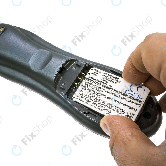 Baterie pentru Logitech Harmony 720, 780, 880, 890, 900, 950mAh, Li-Ion, 3.7V, R-IG7, HQ