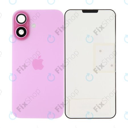 Sticlă Carcasă Spate pentru iPhone 16 | Pink | 661-44803 | Genuine Apple