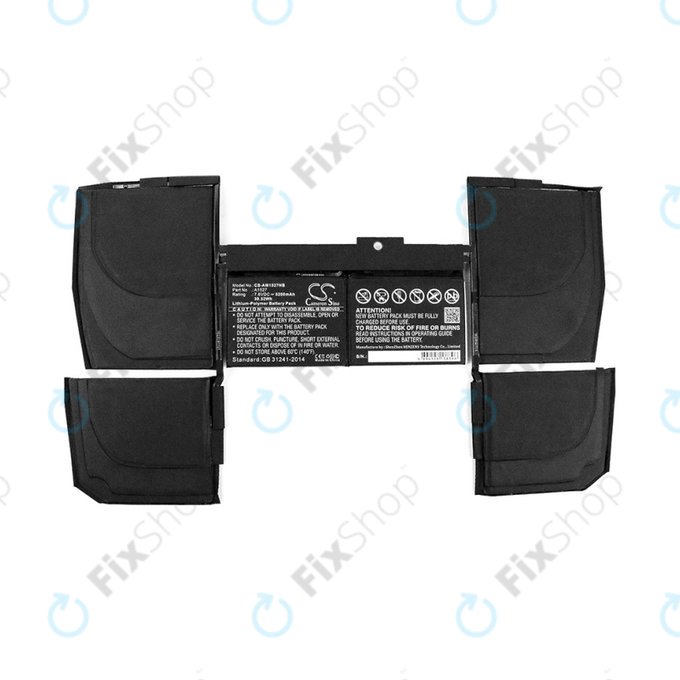 Apple MacBook 12" A1534 (Early 2015 - Mid 2017) - Baterie A1527, A1705 5200mAh HQ