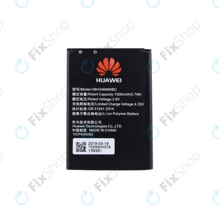 Huawei - Baterie HB434666RBC 1500mAh - 24021664, 24022361, 24022642, 5905514092747 Genuine Service Pack