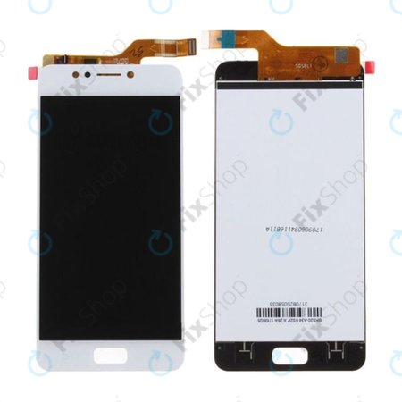 Asus Zenfone 4 Max ZC554KL - Ecran LCD + Sticlă Tactilă (White) TFT
