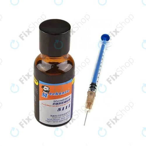 Mechanic 5111 - Remover de adezive pentru sticle spate pentru (iPhone 8 - 14 Pro Max) - 20ml