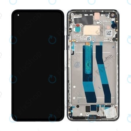 Xiaomi 11 Lite 5G NE 2109119DG 2107119DC - Ecran LCD + Sticlă Tactilă + Ramă (Truffle Black) - 5600030K9D00 Genuine Service Pack