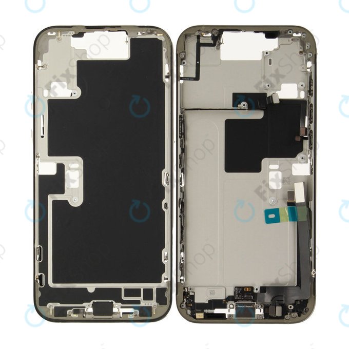 Ramă Mijlocie cu Baterie iPhone 16 Pro Max | Natural Titanium | ZD076-00696 | Genuine Apple