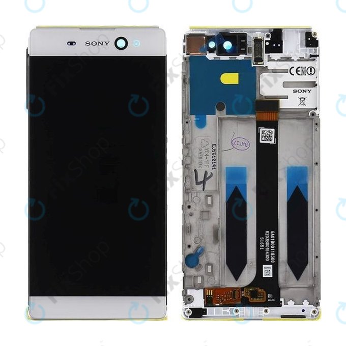 Sony Xperia XA Ultra F3211 - Ecran LCD + Sticlă Tactilă + Ramă (White) - A/8CS-59290-0002, A/8CS-59290-0005 Genuine Service Pack