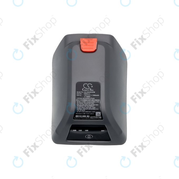 Baterie pentru Gardena Comfort Wand-Schlauchbox 35, 8025-20, 1500mAh, Li-Ion, 18V, 008A231, HQ