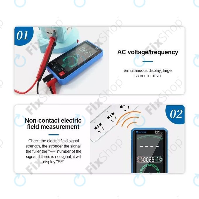 Sunshine DT-20N - Touch Multimeter