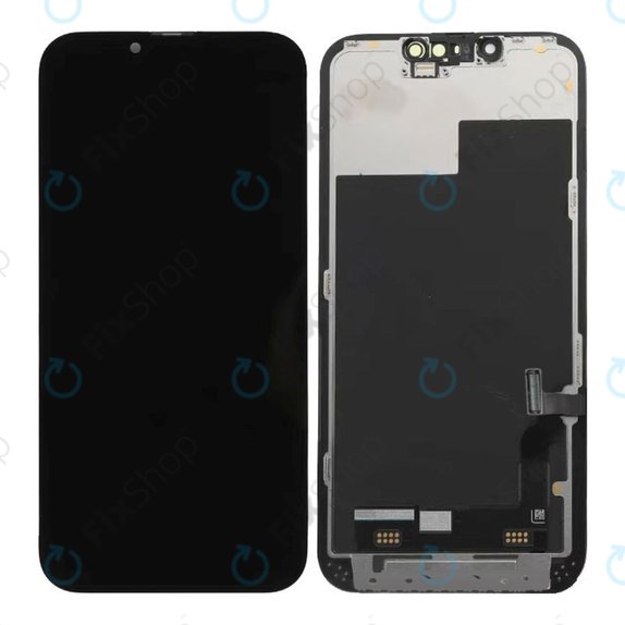Ecran In-Cell HD+ pentru iPhone 13, Sticlă tactilă cu ramă