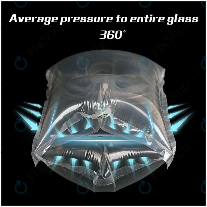 2UUL - Presă de aer pentru Repararea sticlei Telefonului (80buc)