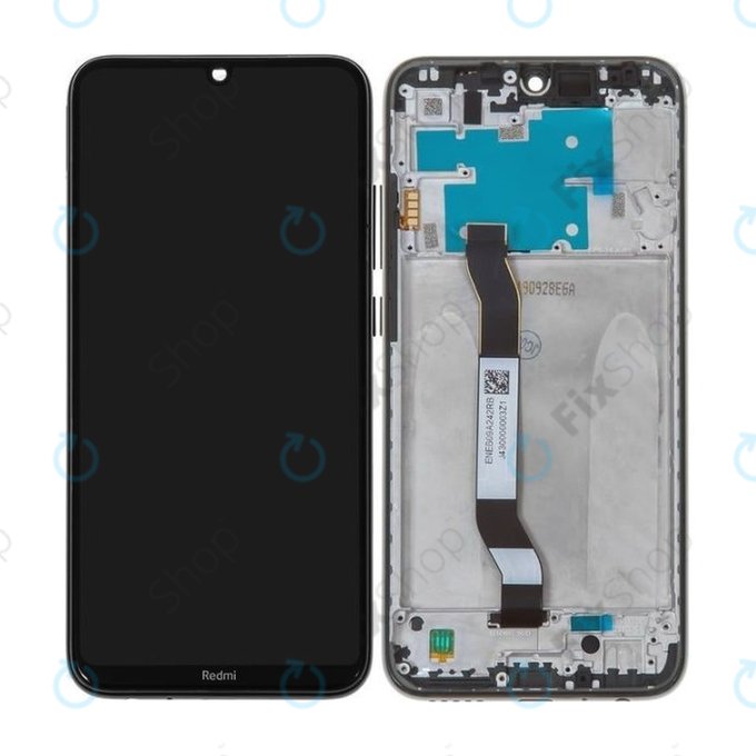 Xiaomi Redmi Note 8 - Ecran LCD + Sticlă Tactilă + Ramă (Space Black) - 5600050C3J00 Genuine Service Pack