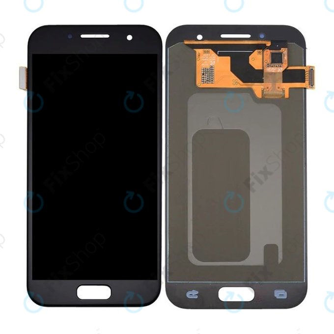 Samsung Galaxy A3 A320F (2017) - Ecran LCD + Sticlă Tactilă (Black) OLED