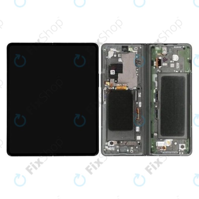 Samsung Galaxy Z Fold 3 F926B - Ecran LCD + Sticlă Tactilă + Ramă (Phantom Green) - GH82-26283B Genuine Service Pack