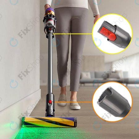 Dyson V12 - Tija de aspirare (Argint)