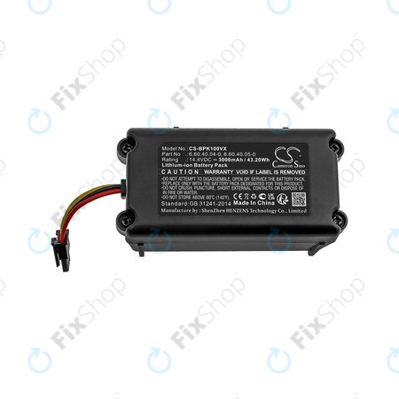 Baterie pentru Sencor SRV 9250, SRV 8250, SRV 6250, SRV 4250, Blaupunkt XSMART, SRX 1002, Li-ion, 14.4V, 3000mAh, HQ