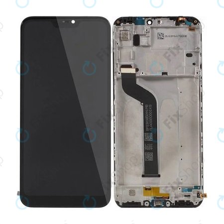 Xiaomi Mi A2 Lite (Redmi 6 Pro) - Ecran LCD + Sticlă Tactilă + Ramă (Black) - 560610035033 Genuine Service Pack