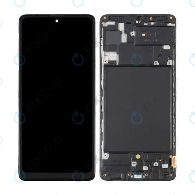 Samsung Galaxy A71 A715F - Ecran LCD + Sticlă Tactilă + Ramă OLED