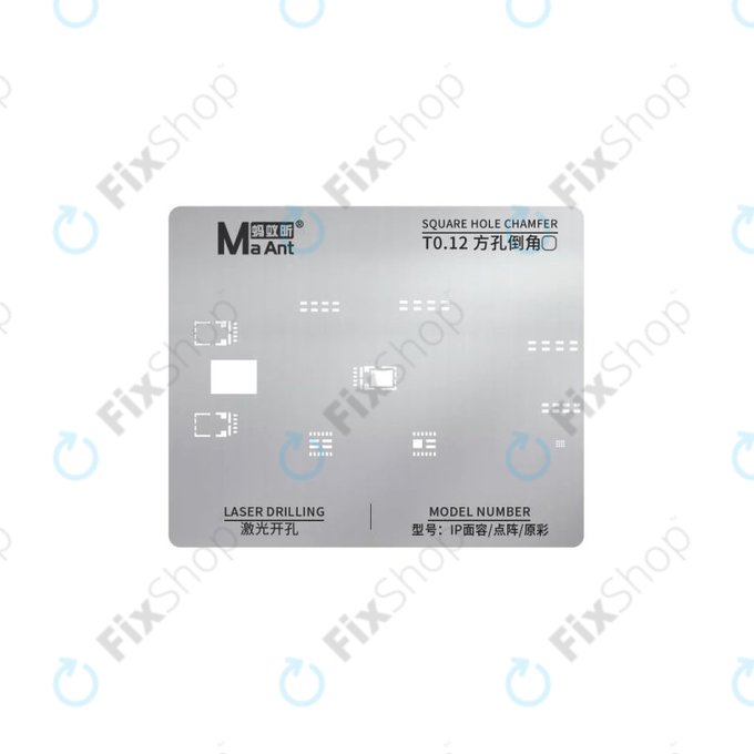 Ma Ant MR-01 - Placă de fixare pentru reparare iPhone X, XS, XS Max, 11, 11 Pro, 11 Pro Max