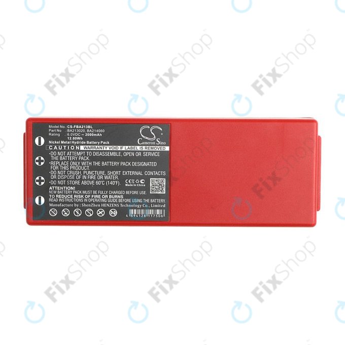 Baterie pentru HBC Radiomatic Spectrum, 2000mAh, Ni-MH, 6V, BA214061, HQ