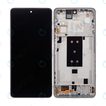Xiaomi 11T, 11T Pro - Ecran LCD + Sticlă Tactilă + Ramă (Moonlight White) OLED