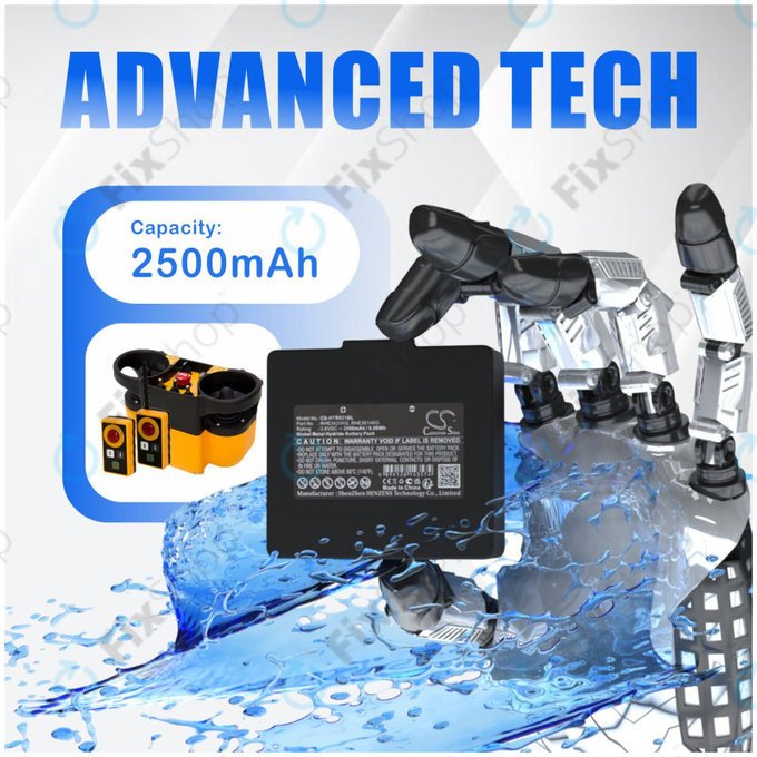 Baterie pentru Hetronic, 2500mAh, Ni-MH, 3.6V, RHE3620KG, HQ