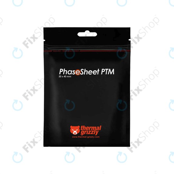 Pad termoconductor 50x40x0,2mm, Thermal Grizzly PhaseSheet PTM