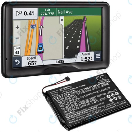 Baterie pentru Garmin Nüvi 2757, 1500mAh, Li-Ion, 3.7V, 361-00066-00, HQ