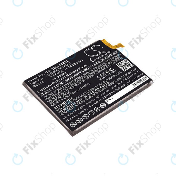 Samsung Galaxy A20e A202F - Baterie EB-BA202ABU 2950mAh HQ