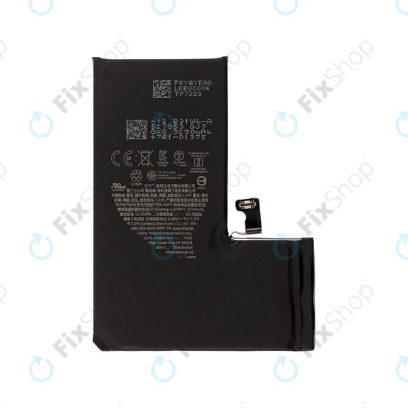 Baterie pentru iPhone 15 Pro, 3274mAh, A3011