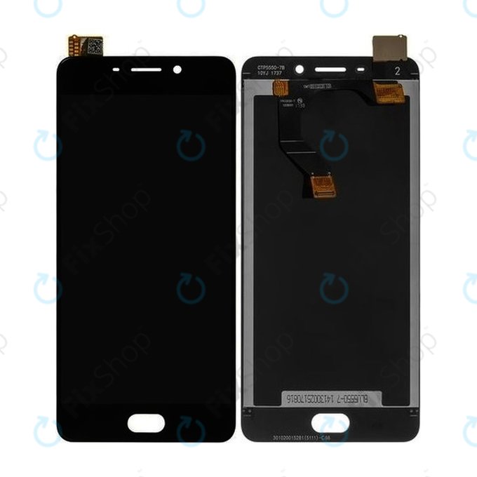 Meizu M6 Note - Ecran LCD + Sticlă Tactilă + Ramă (Black) TFT