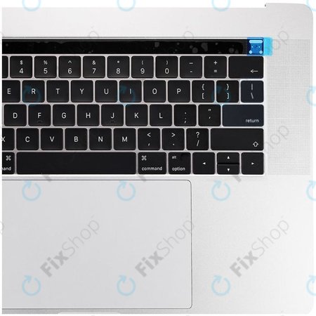 Apple MacBook Pro 15" A1707 (Late 2016 - Mid 2017) - Superior Ramă Tastatură + Tastatură (US) + Microfon + Trackpad + Boxe (Silver)