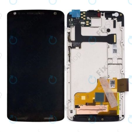 Motorola Moto X Force XT1581 - Ecran LCD + Sticlă Tactilă + Ramă (Black) TFT