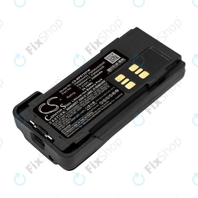 Baterie pentru Motorola DP2600, 4000, 4600, 4800, XPR3000, XPR3300, 3350mAh, Li-Ion, 7.4V, PMNN4409, HQ