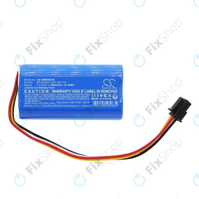 Baterie pentru Samsung PowerBot VR05R5050WK, Midea i5, i9 EYE, 2600mAh, Li-Ion, 14.4V, BP14435A, HQ