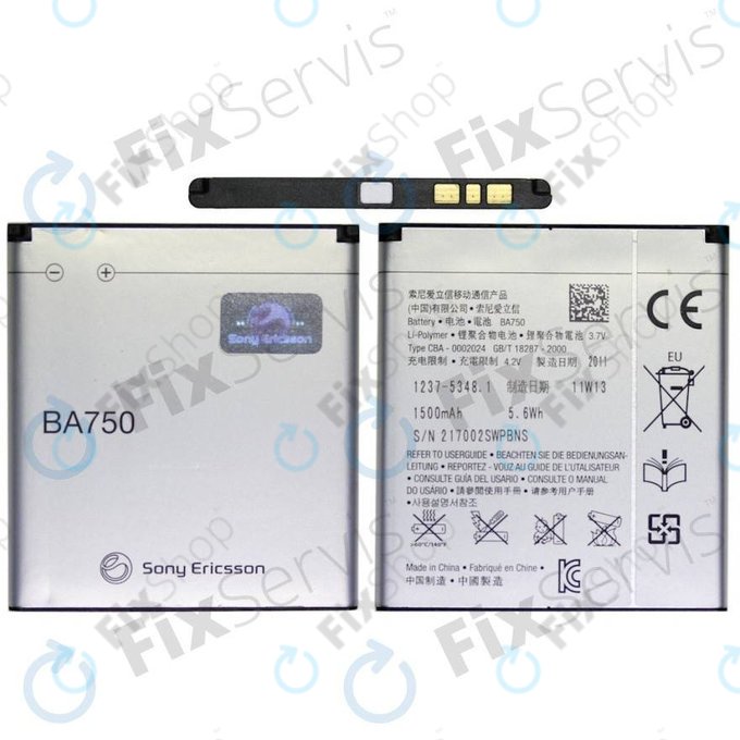 Sony Xperia Neo, Pro - Baterie - BA700 1500mAh
