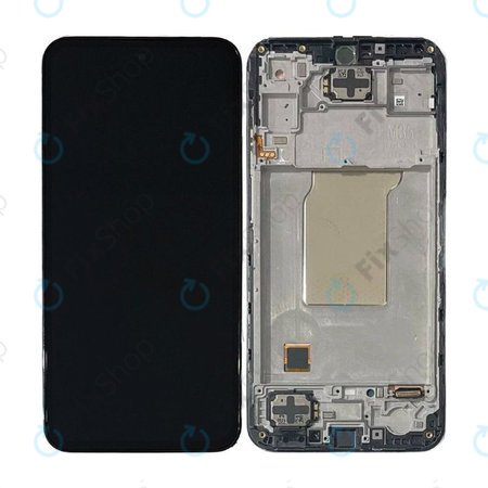 Samsung Galaxy M35 M356B - Ecran LCD + Sticlă Tactilă + Ramă (Black) - GH82-35001A Genuine Service Pack
