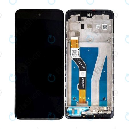 Motorola Moto G60 XT2135 - Ecran LCD + Sticlă Tactilă + Ramă (Charcoal Gray) TFT