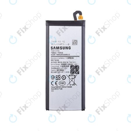 Samsung Galaxy J7 J730F (2017) - Baterie EB-BA720ABE 3600mAh - GH43-04688B Genuine Service Pack