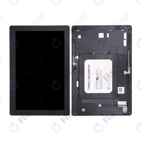 Asus ZenPad 10 Z300C, Z300CT, Z300CX, ZD300C - Ecran LCD + Sticlă Tactilă + Ramă (Black) - 90NP0222-R20010 Genuine Service Pack