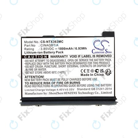 Baterie pentru Insta360 One X3, 1800mAh, Li-Ion, 3.85V, CINAQBT/A, HQ